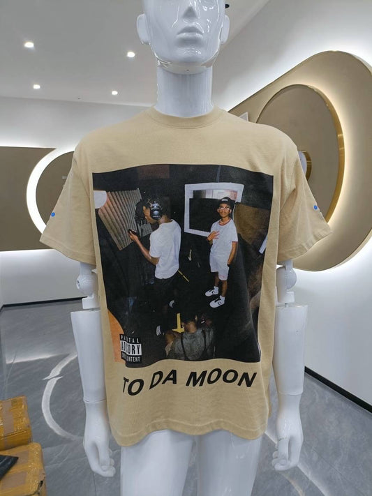 TO DA MOON T-SHIRT (BEIGE)